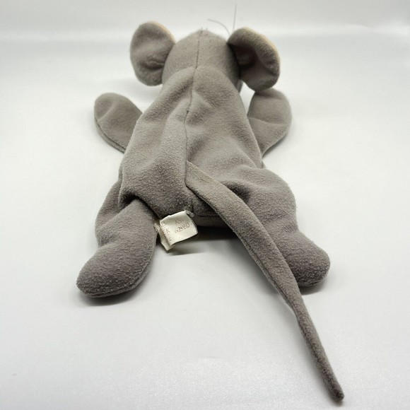 It's All Greek to Me Plush Gray Mouse Stuffed Animal Toy 9" Long - Picture 4 of 6
